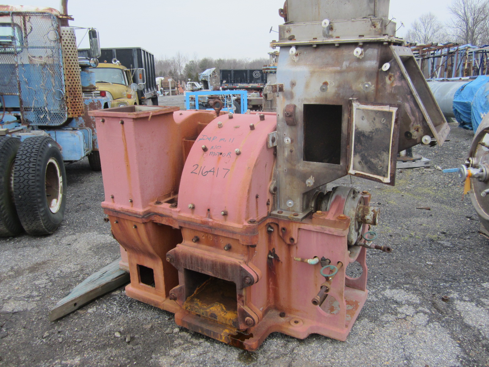 IPP# 216417, 74.6 kW (100 HP)  Carbon Steel Granulator/Disintegrator Pulverizer For Sale