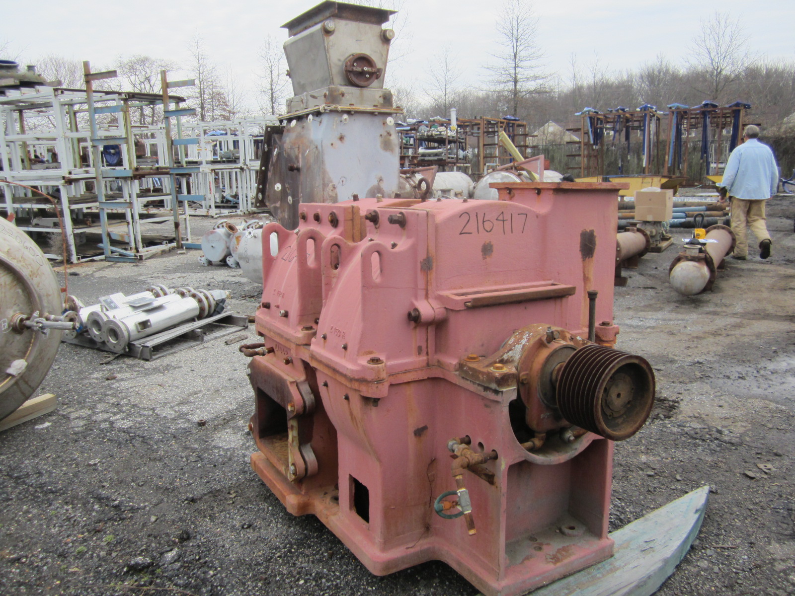 IPP# 216417, 74.6 kW (100 HP)  Carbon Steel Granulator/Disintegrator Pulverizer For Sale