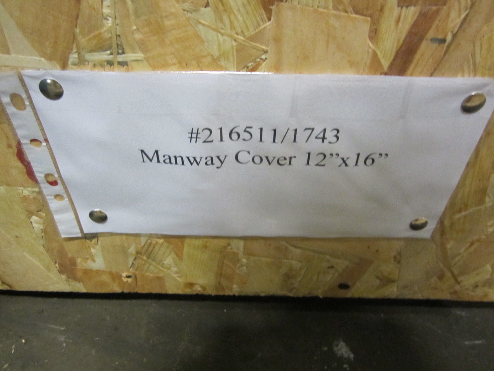 IPP# 216511,   Glasslined Manway Cover Glass Lined Parts For Sale