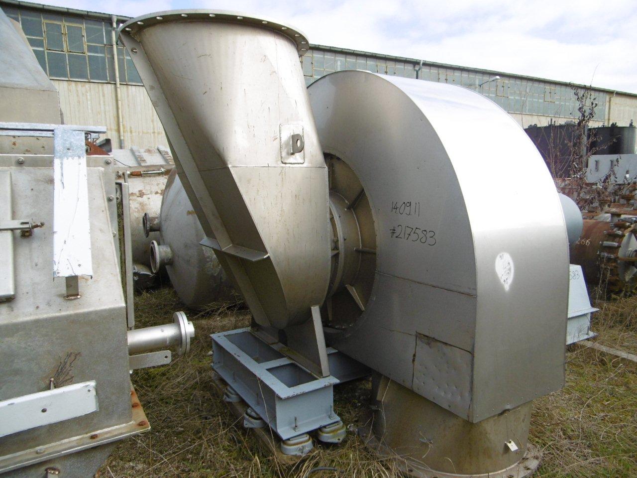 IPP# 217583, 65,520 m3/h (38,564 CFM)  Stainless Steel 321  Blower For Sale