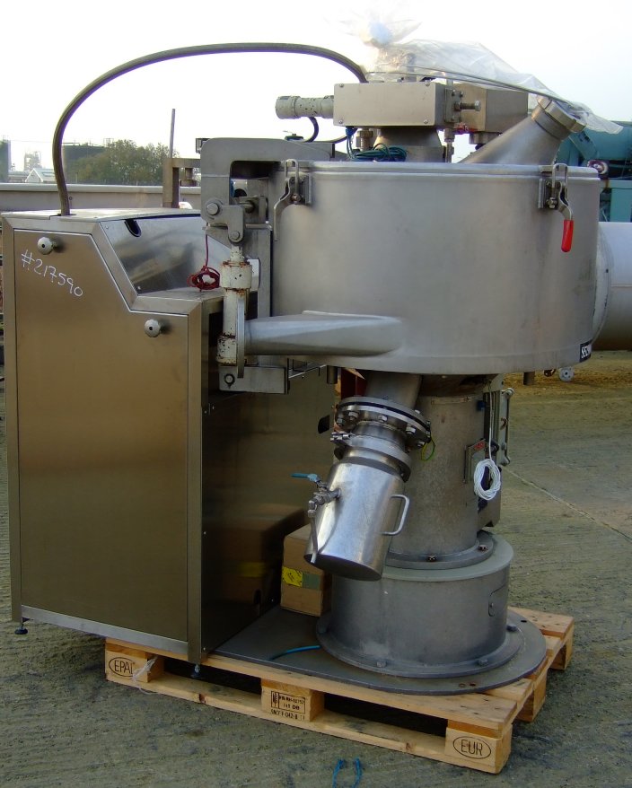 IPP# 217590, 630 mm (24.8 in)  Hastelloy - Other Manual Discharge-Top Centrifuge-Basket For Sale