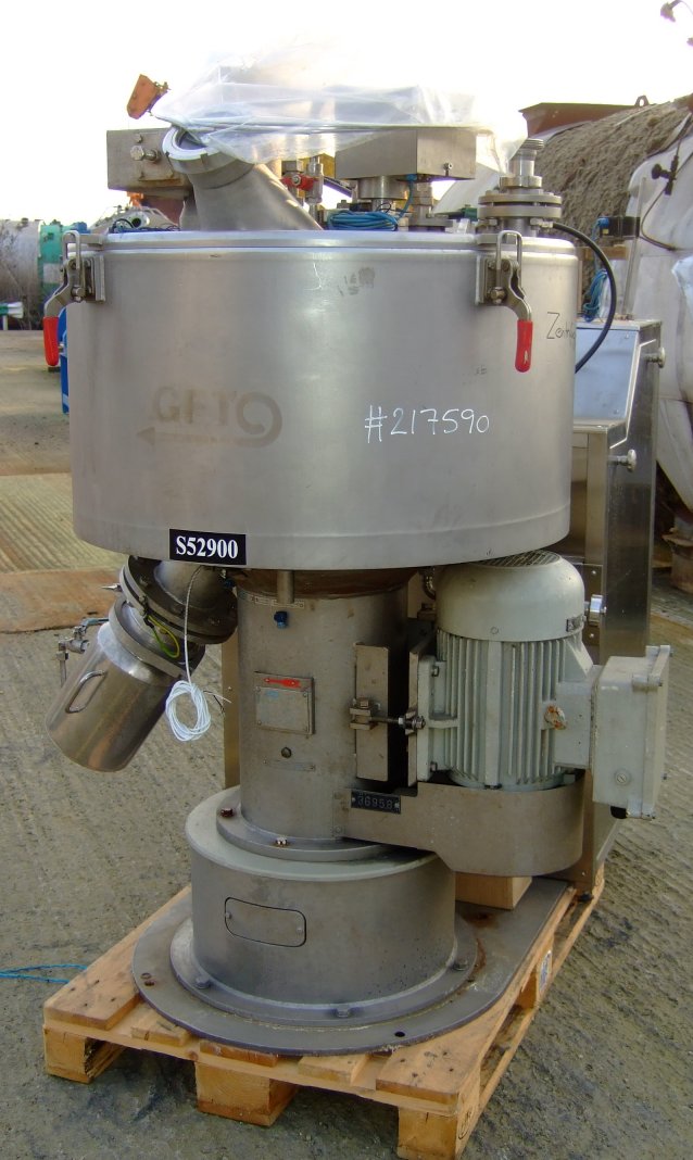 IPP# 217590, 630 mm (24.8 in)  Hastelloy - Other Manual Discharge-Top Centrifuge-Basket For Sale