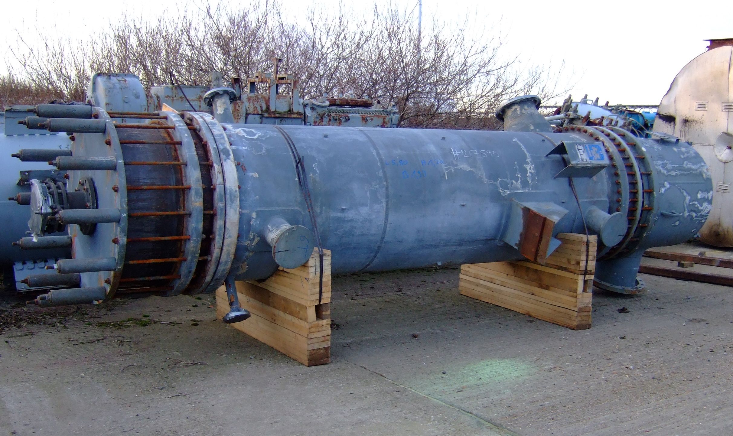 IPP# 217595, 160 m² (1,722 ft²)  Graphite Shell and Tube Heat Exchanger For Sale