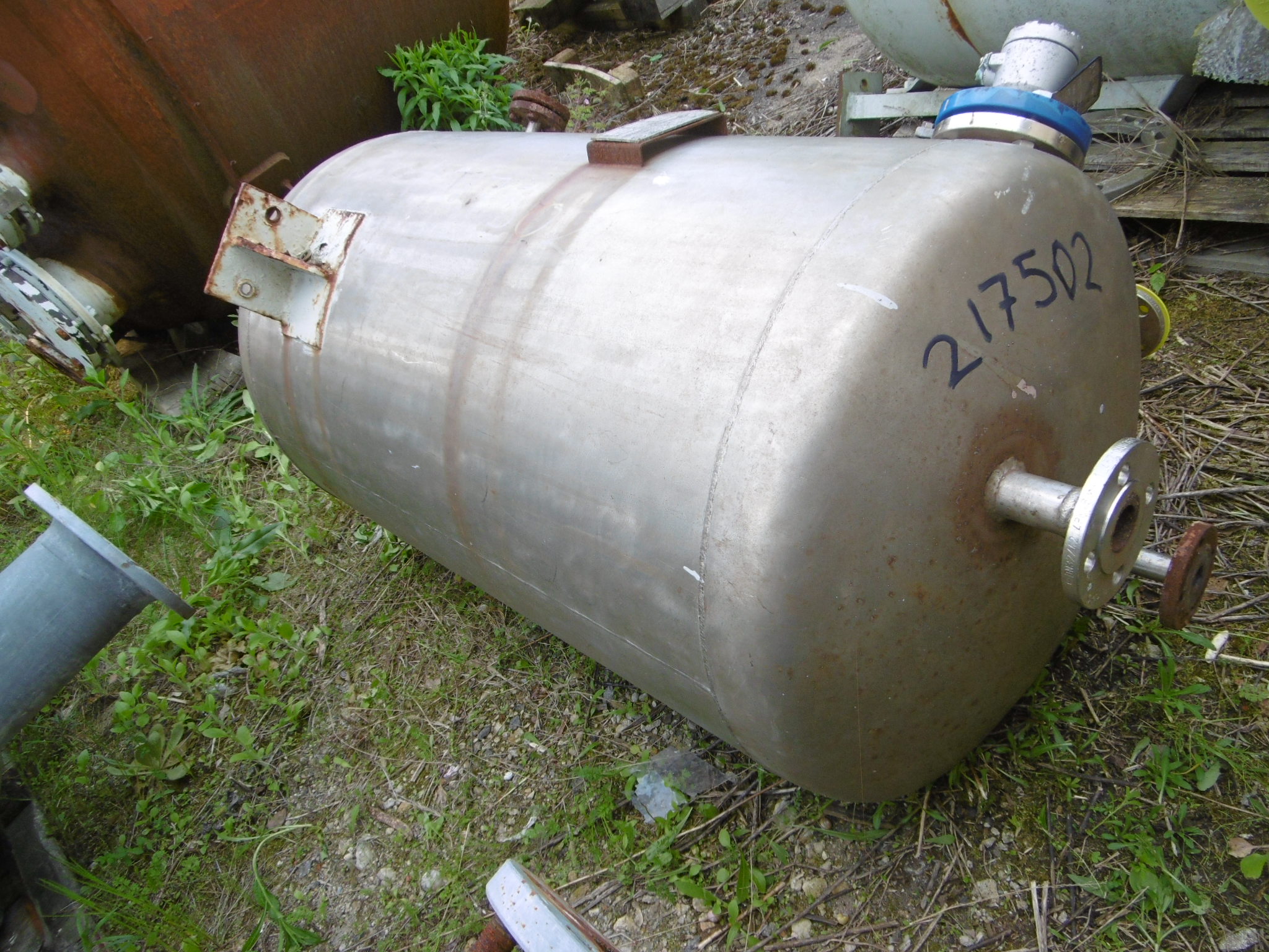 IPP# 217502, 500 L (132.1 gallons)  Stainless Steel 316  Tank For Sale