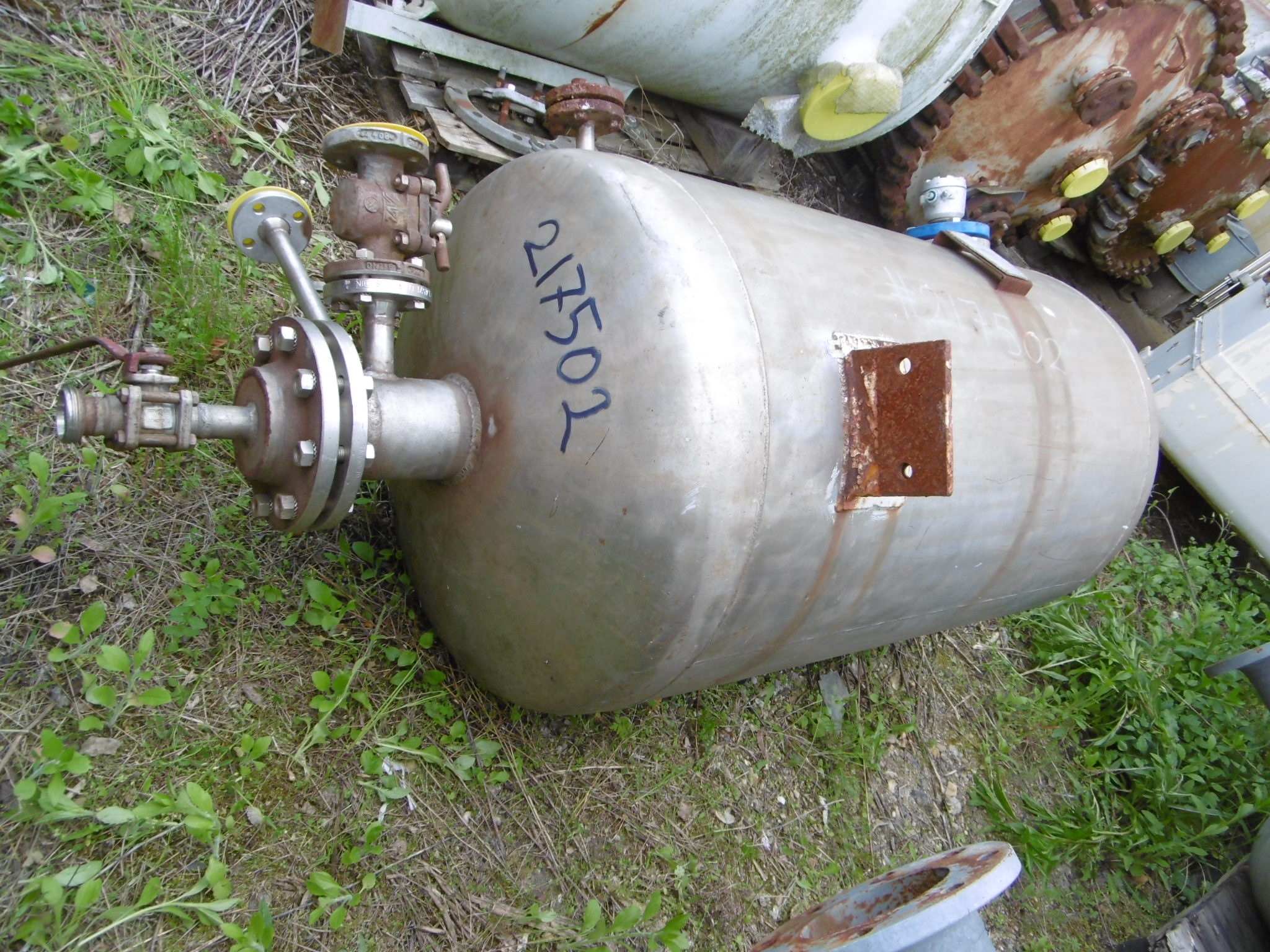 IPP# 217502, 500 L (132.1 gallons)  Stainless Steel 316  Tank For Sale