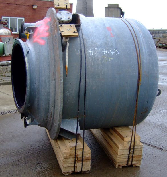 IPP# 217643, 2,167 L (572.5 gallons)  Glasslined Batch-Type Agitated Reactor For Sale