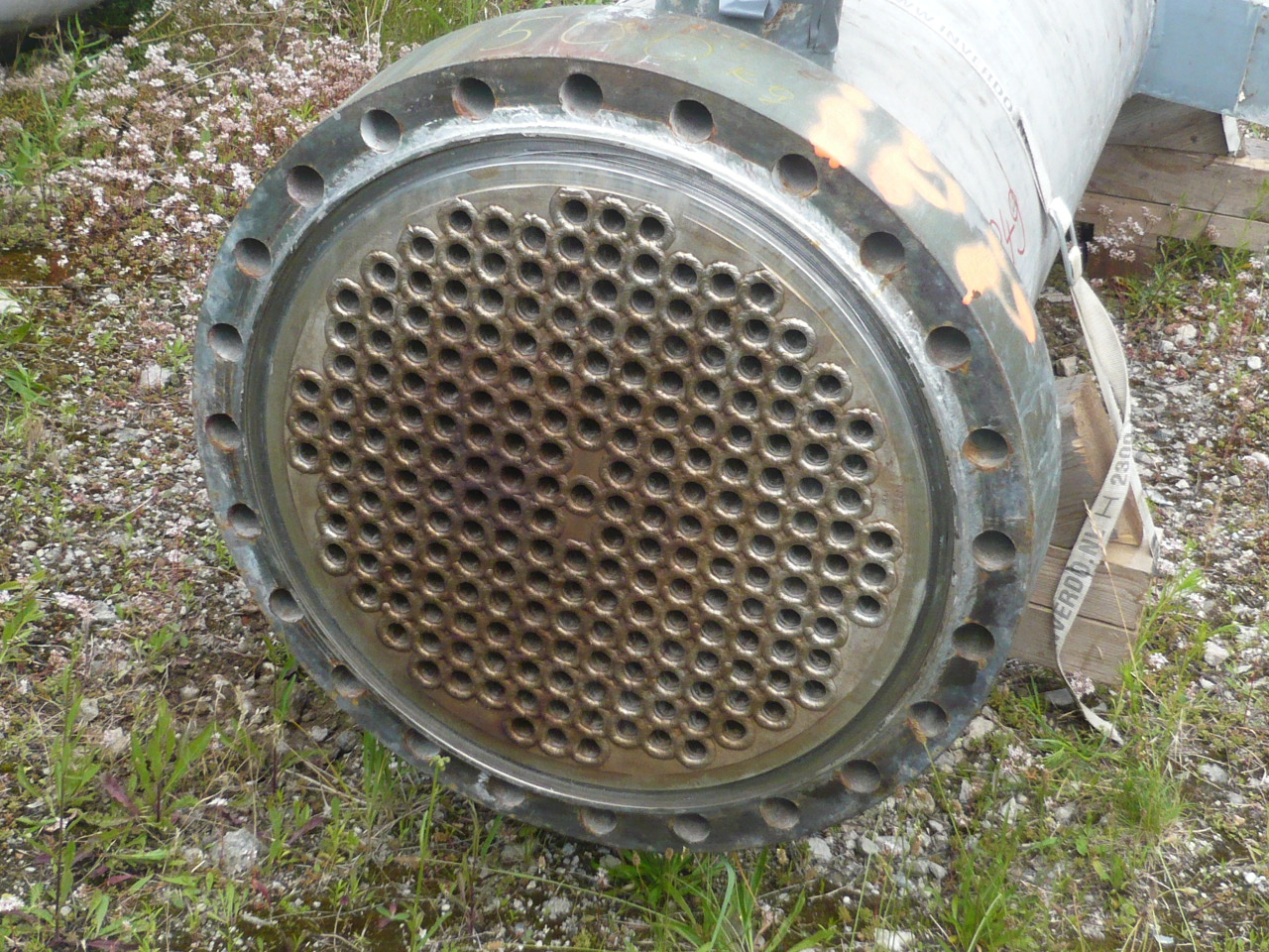 IPP# 217849, 41 m² (441.3 ft²)  Stainless Steel 321 Shell and Tube Heat Exchanger For Sale