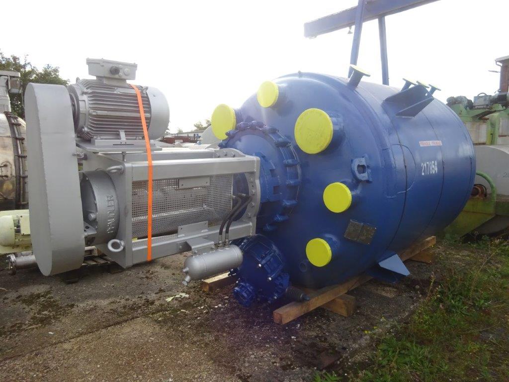 Glasslined Pfaudler CE Batch-Type Agitated Reactor - IPP# 217854