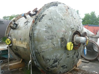 IPP# 217854, 7,605 L (2,009 gallons)  Glasslined Batch-Type Agitated Reactor For Sale