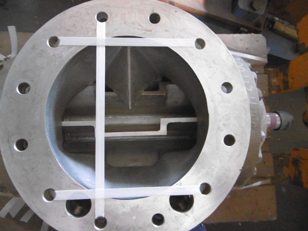 IPP# 217808, 250 mm (9.8 in)  Stainless Steel 316 Rotary Valve For Sale