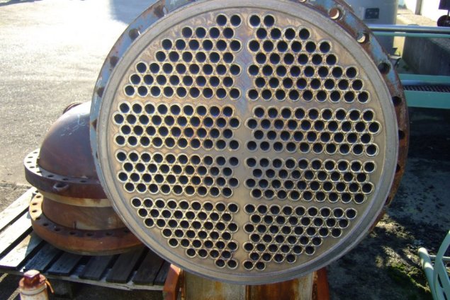 IPP# 217810, 58.4 m² (629 ft²)  Titanium Shell and Tube Heat Exchanger For Sale