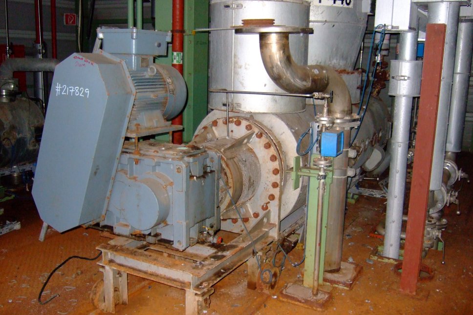 Stainless Steel Austenitic Buss-SMS-Canzler GmbH Rovactor NCE-1000-RD Dryer-Porcupine - IPP# 217829