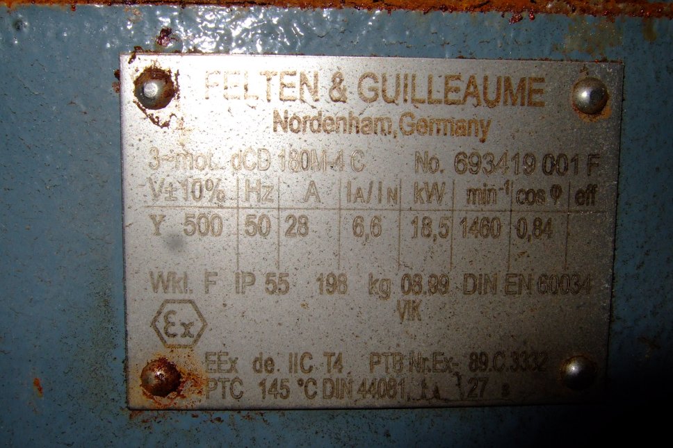 Stainless Steel Austenitic Buss-SMS-Canzler GmbH Rovactor NCE-1000-RD Dryer-Porcupine - IPP# 217829