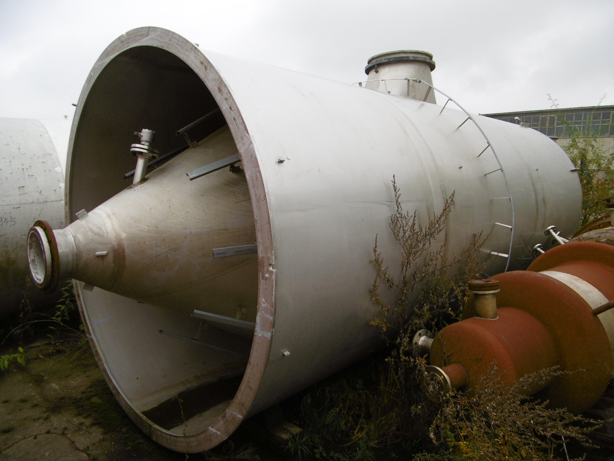 IPP# 217943, 2,392 mm (94.2 in)  Stainless Steel 321 Cyclone Dust Collector For Sale