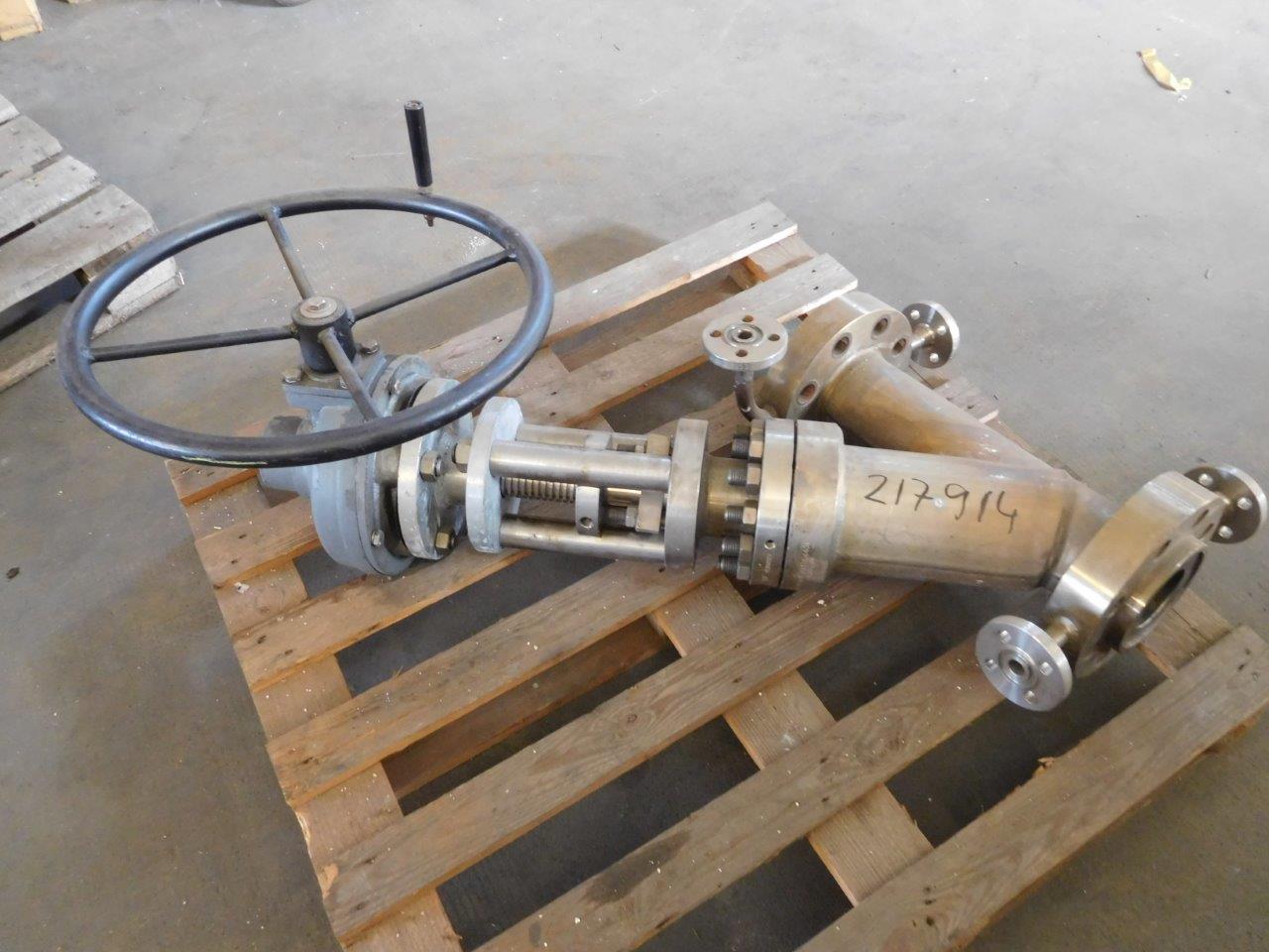 IPP# 217914, 76.2 mm (3 in)  Stainless Steel 316 Gate Valve For Sale