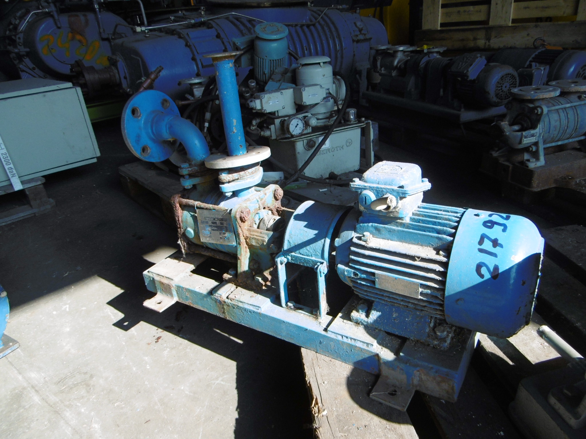 IPP# 217920, 3.2 m3/h (14.1 GPM)  Carbon Steel Centrifugal Pump For Sale