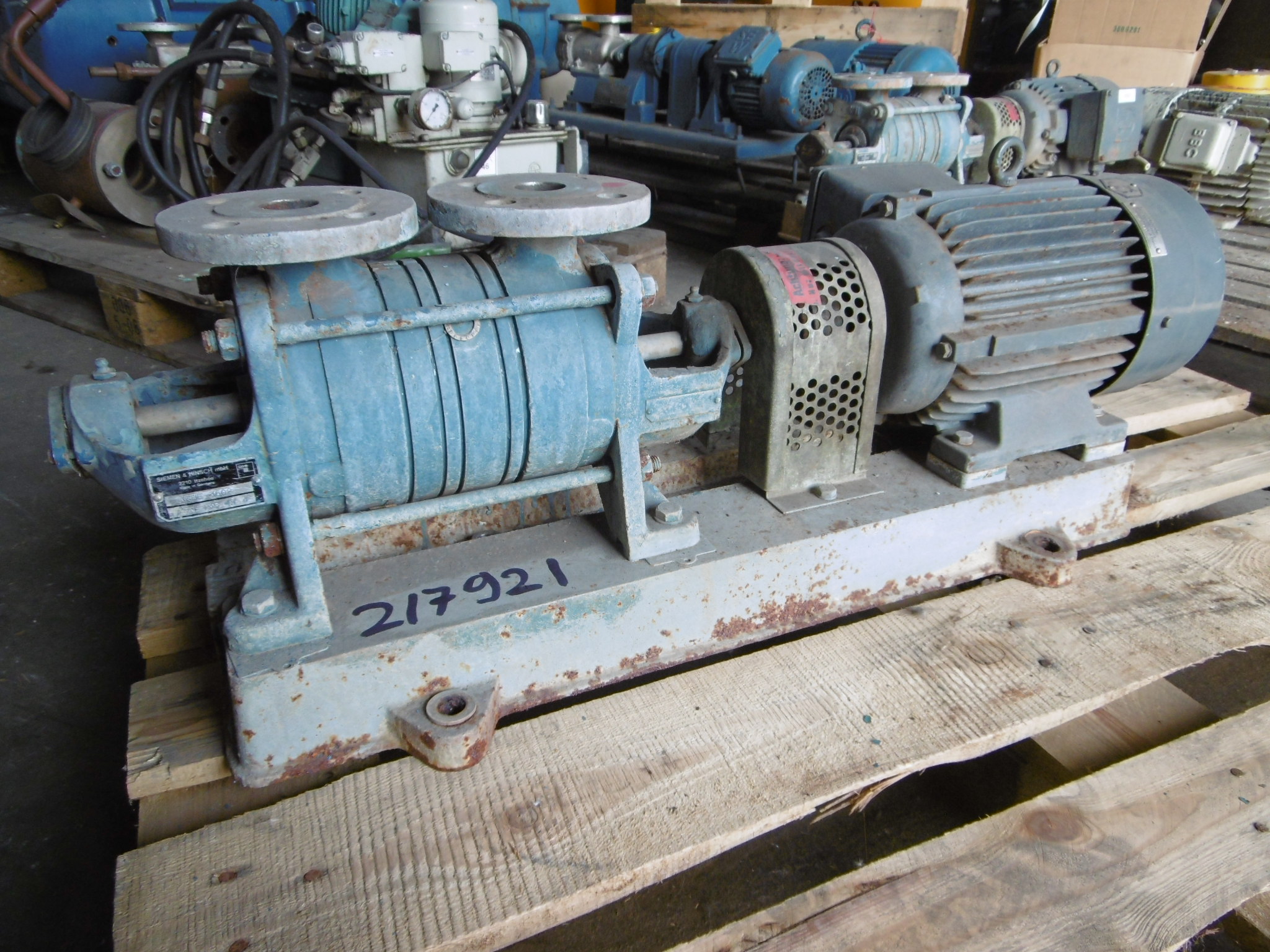 IPP# 217921, 3 m3/h (13.2 GPM)   Centrifugal Pump For Sale