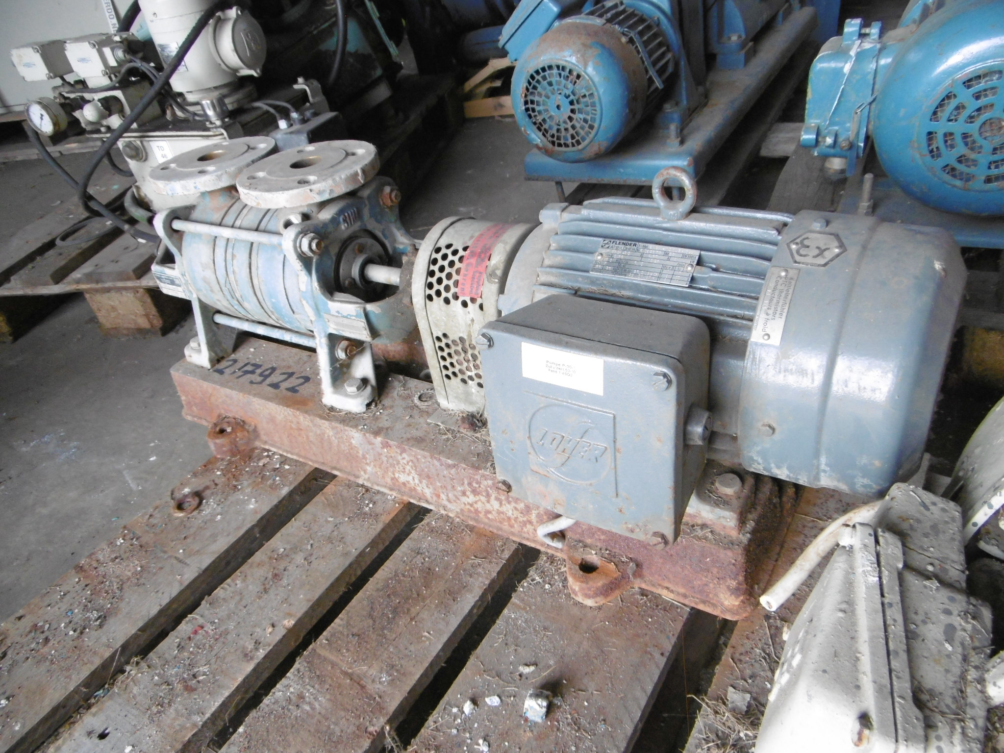 IPP# 217922, 3 m3/h (13.2 GPM)   Centrifugal Pump For Sale