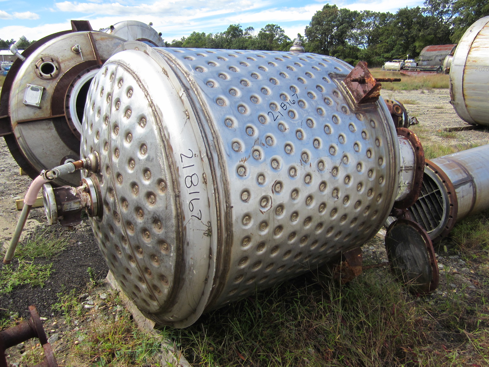 IPP# 218167, 1,893 L (500 gallons)  Stainless Steel 304  Tank For Sale