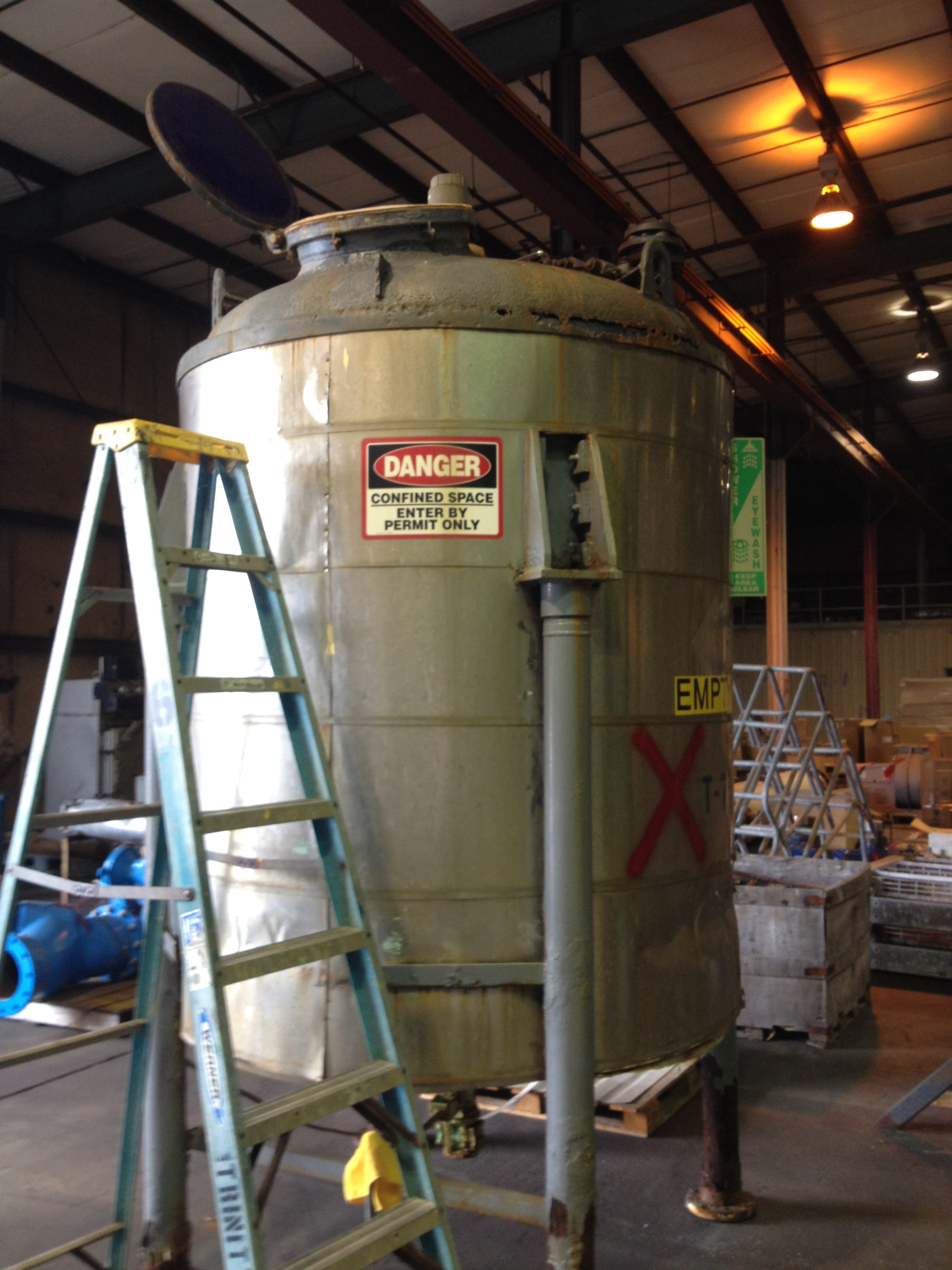 IPP# 218245, 3,785 L (1,000 gallons)  Glasslined  Tank For Sale