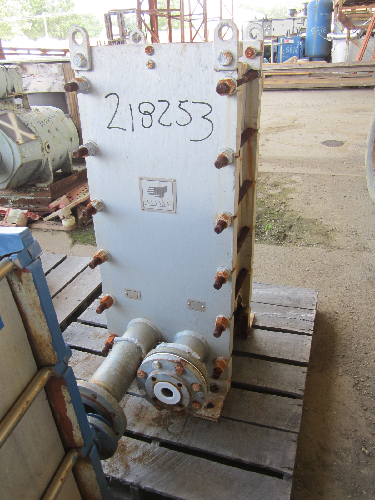 IPP# 218253, 9.3 m² (100 ft²)  Titanium Plate and Frame Heat Exchanger For Sale