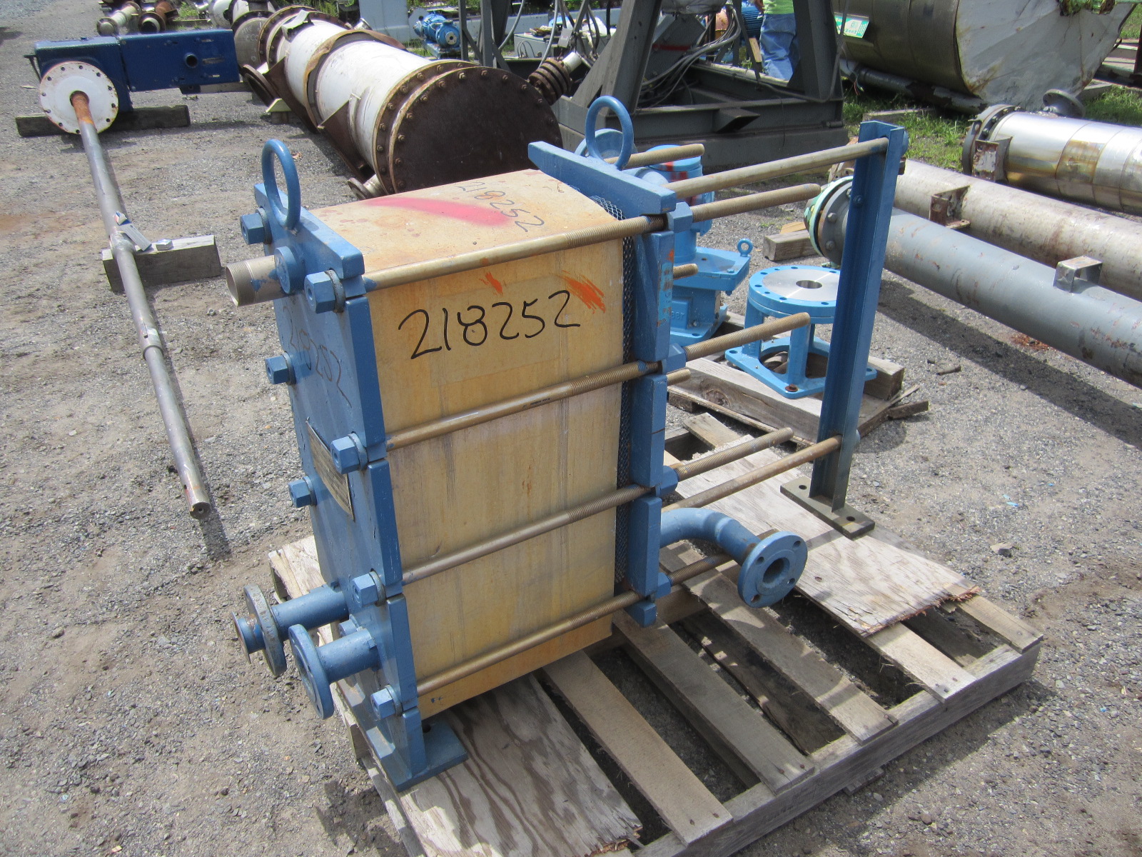 IPP# 218252, 14.4 m² (154.7 ft²)  Titanium Plate and Frame Heat Exchanger For Sale