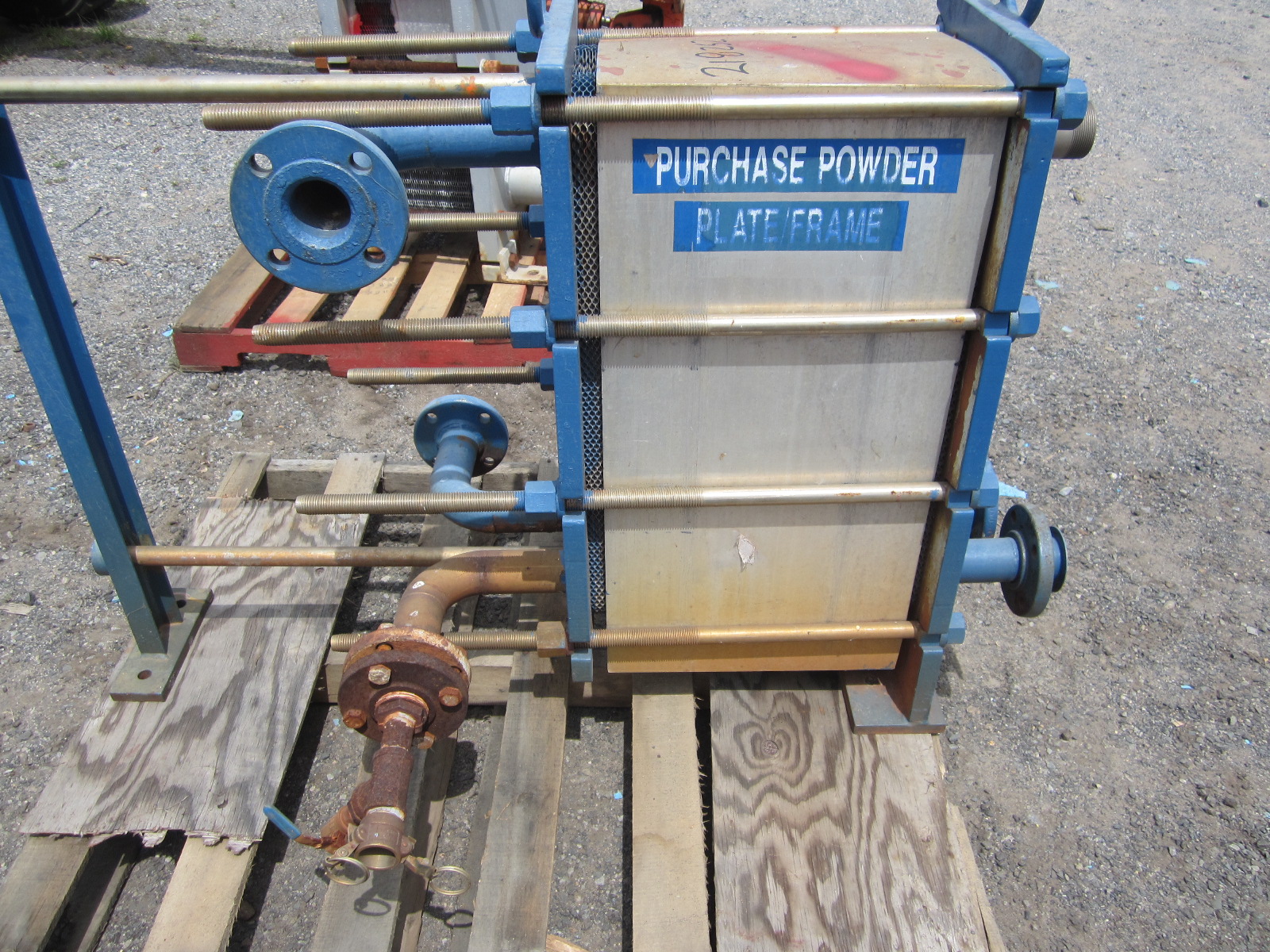 IPP# 218252, 14.4 m² (154.7 ft²)  Titanium Plate and Frame Heat Exchanger For Sale