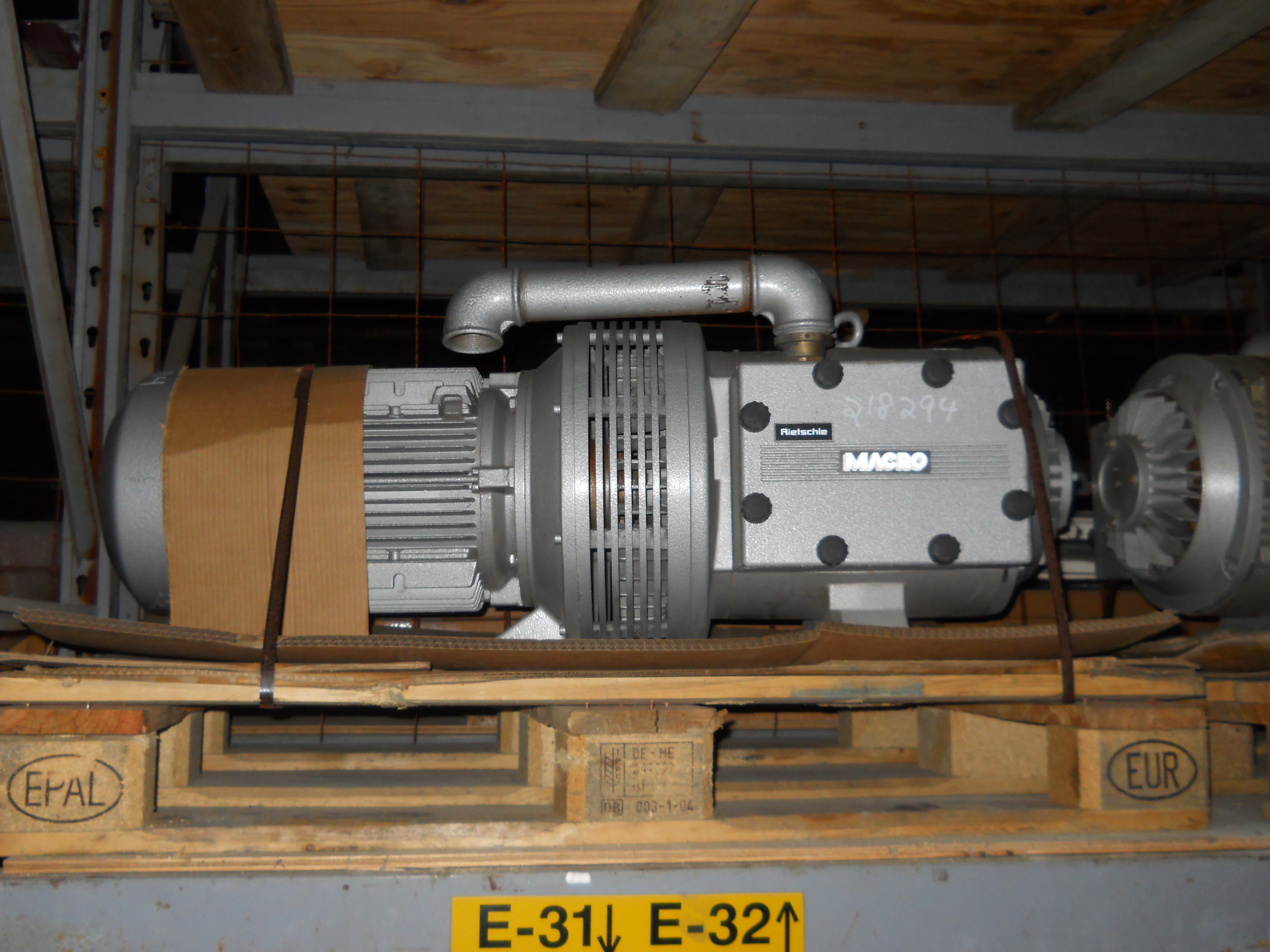 IPP# 218294, 300 m3/h (176.6 CFM)    Pump-Vacuum For Sale