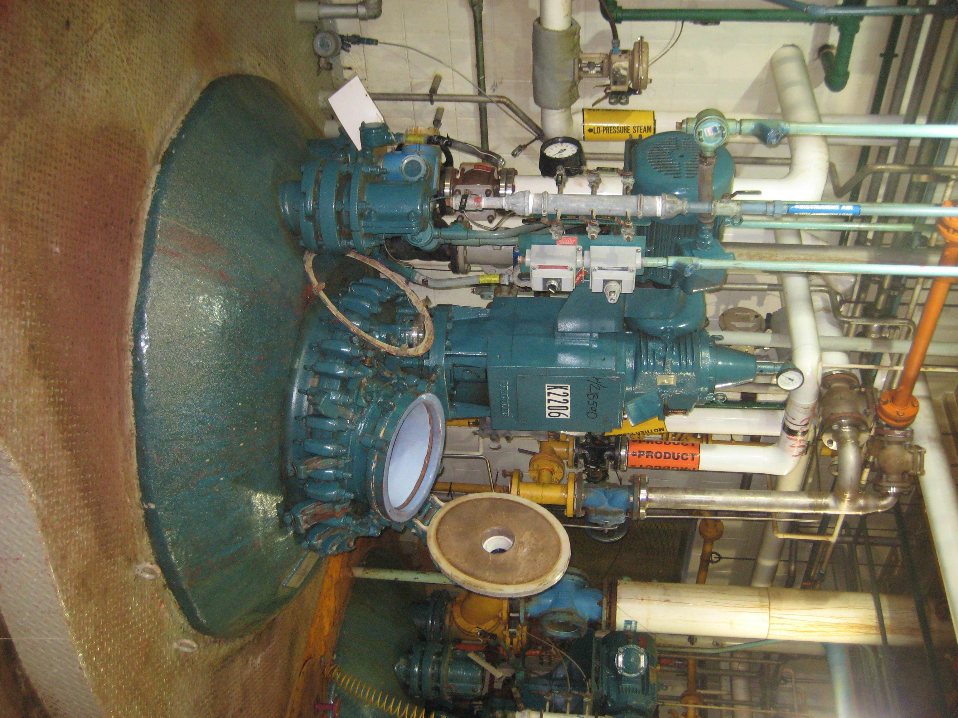 IPP# 218590, 7,571 L (2,000 gallons)  Glasslined Batch-Type Agitated Reactor For Sale