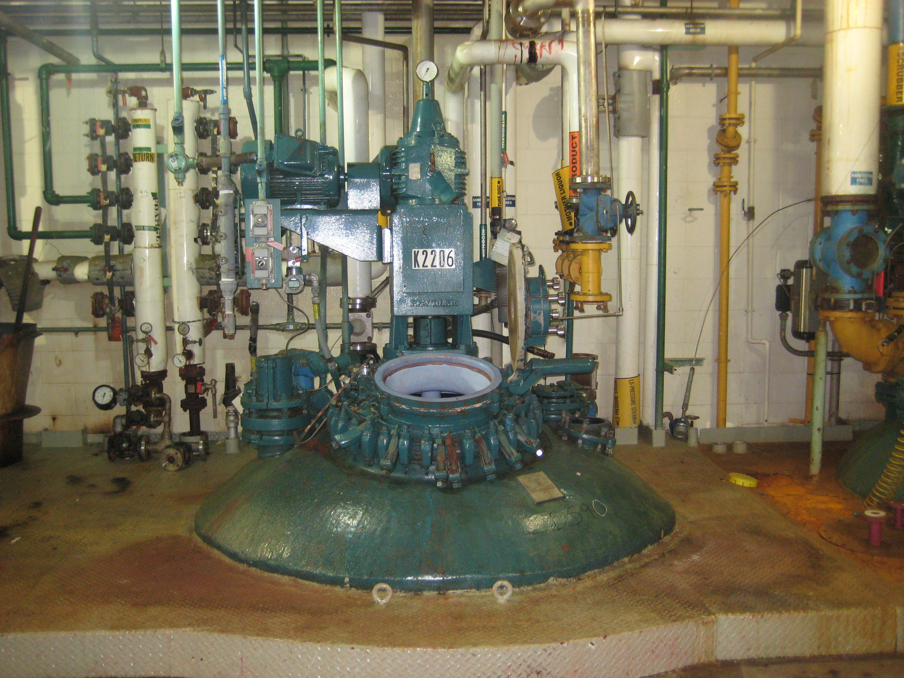 IPP# 218590, 7,571 L (2,000 gallons)  Glasslined Batch-Type Agitated Reactor For Sale