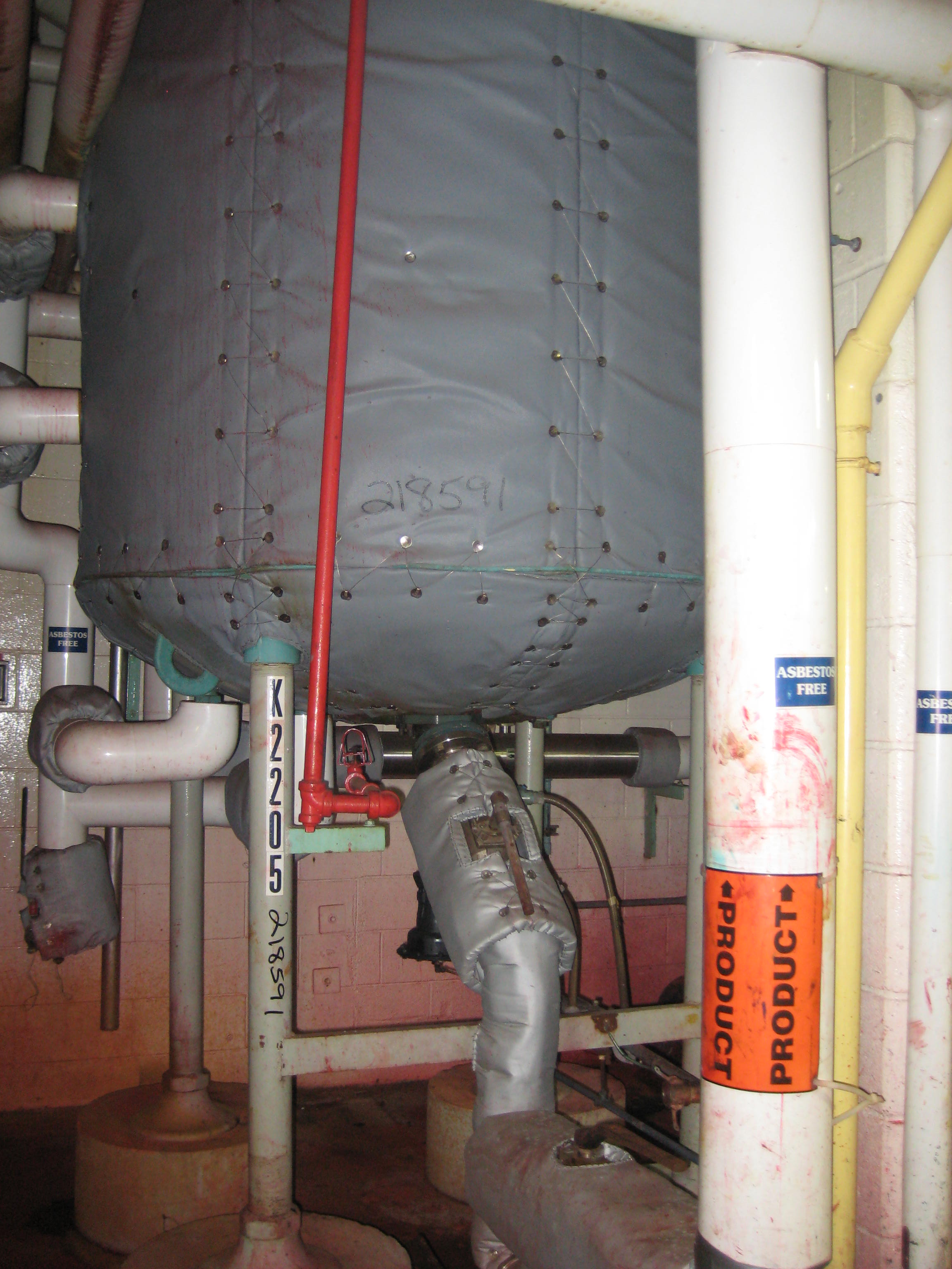  Batch-Type Agitated Reactor 3,800 L (1,000 gallons) Glasslined For Sale - IPP# 218591