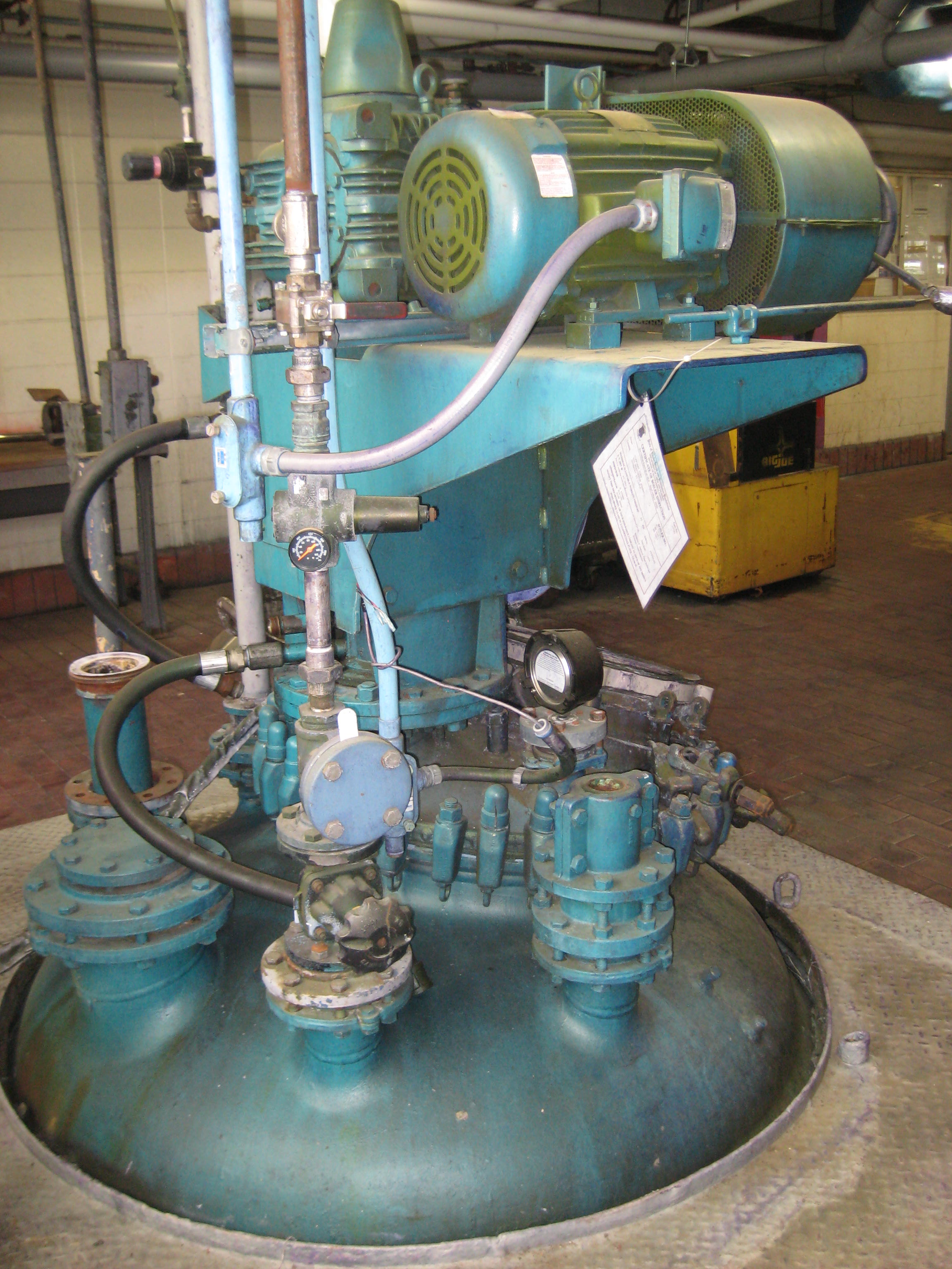 Batch-Type Agitated Reactor 3,800 L (1,000 gallons) Glasslined For Sale - IPP# 218615