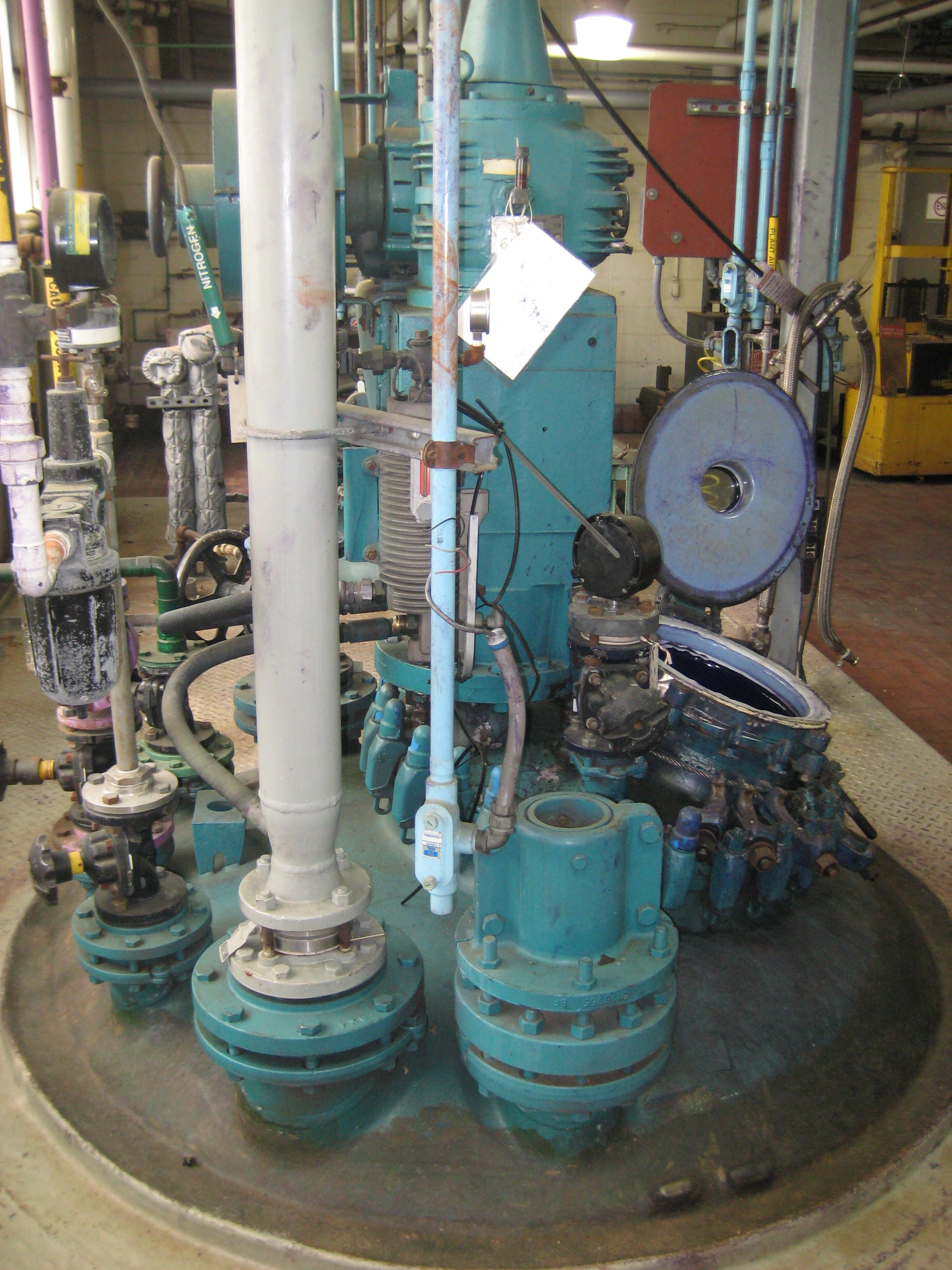 IPP# 218616, 7,571 L (2,000 gallons)  Glasslined Batch-Type Agitated Reactor For Sale