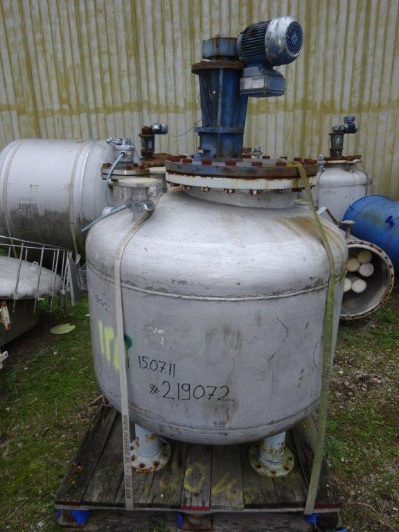 IPP# 219072, 1,000 L (264.2 gallons)  Stainless Steel Austentic  Tank For Sale