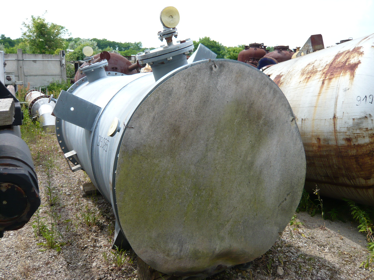 IPP# 219085, 183 m² (1,970 ft²)  Stainless Steel Austentic Shell and Tube Heat Exchanger For Sale