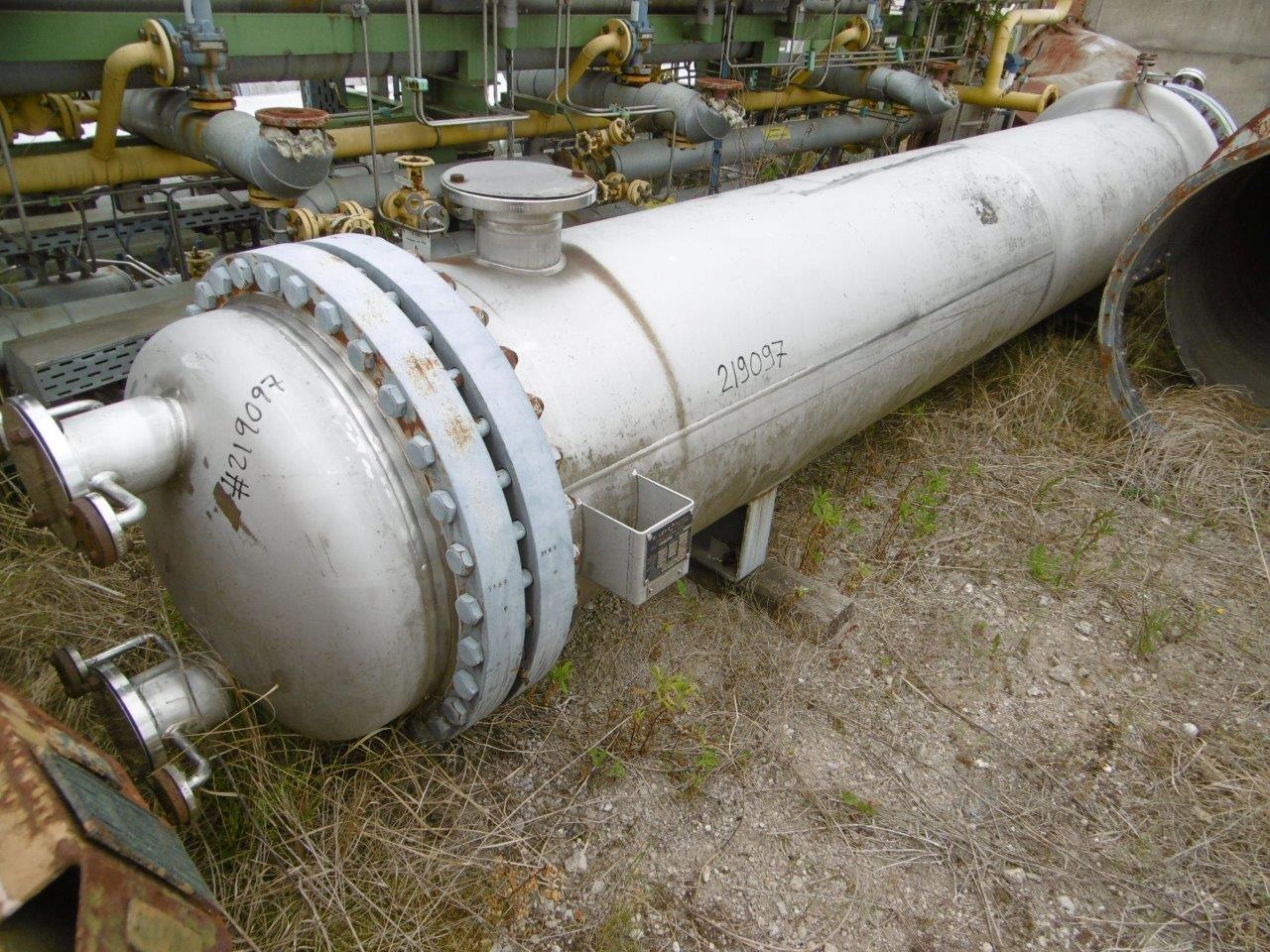  Shell and Tube Heat Exchanger 153 m² (1,650 ft²) Stainless Steel Austenitic For Sale - IPP# 219097