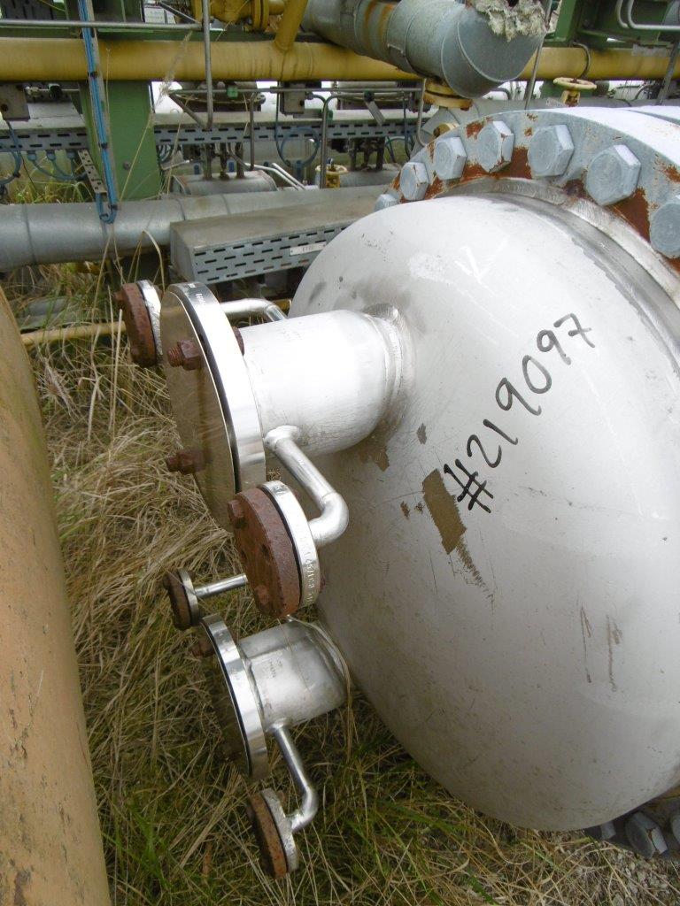  Shell and Tube Heat Exchanger 153 m² (1,650 ft²) Stainless Steel Austenitic For Sale - IPP# 219097