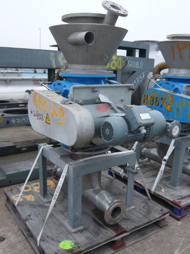 IPP# 219023, 300 mm (11.8 in)  Stainless Steel 321 Rotary Valve For Sale