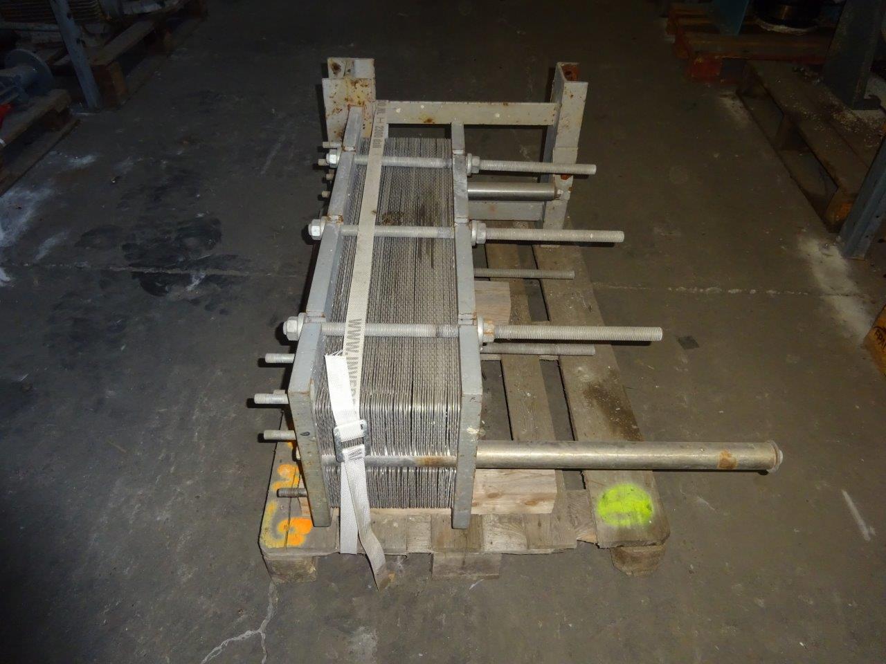 IPP# 219022, 11.8 m² (127 ft²)  Stainless Steel 316 Plate and Frame Heat Exchanger For Sale