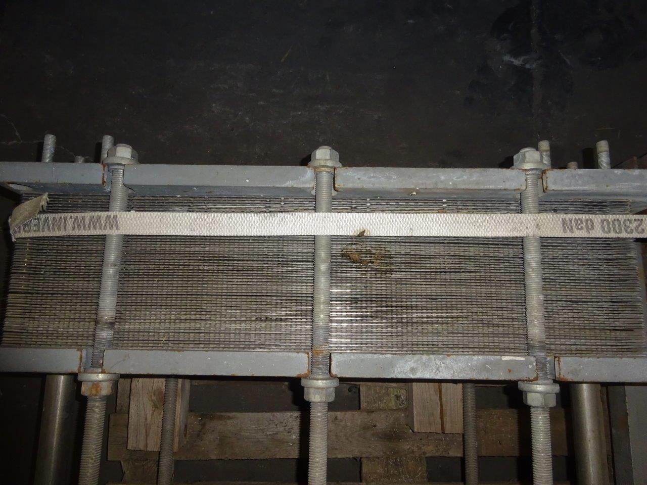 IPP# 219022, 11.8 m² (127 ft²)  Stainless Steel 316 Plate and Frame Heat Exchanger For Sale