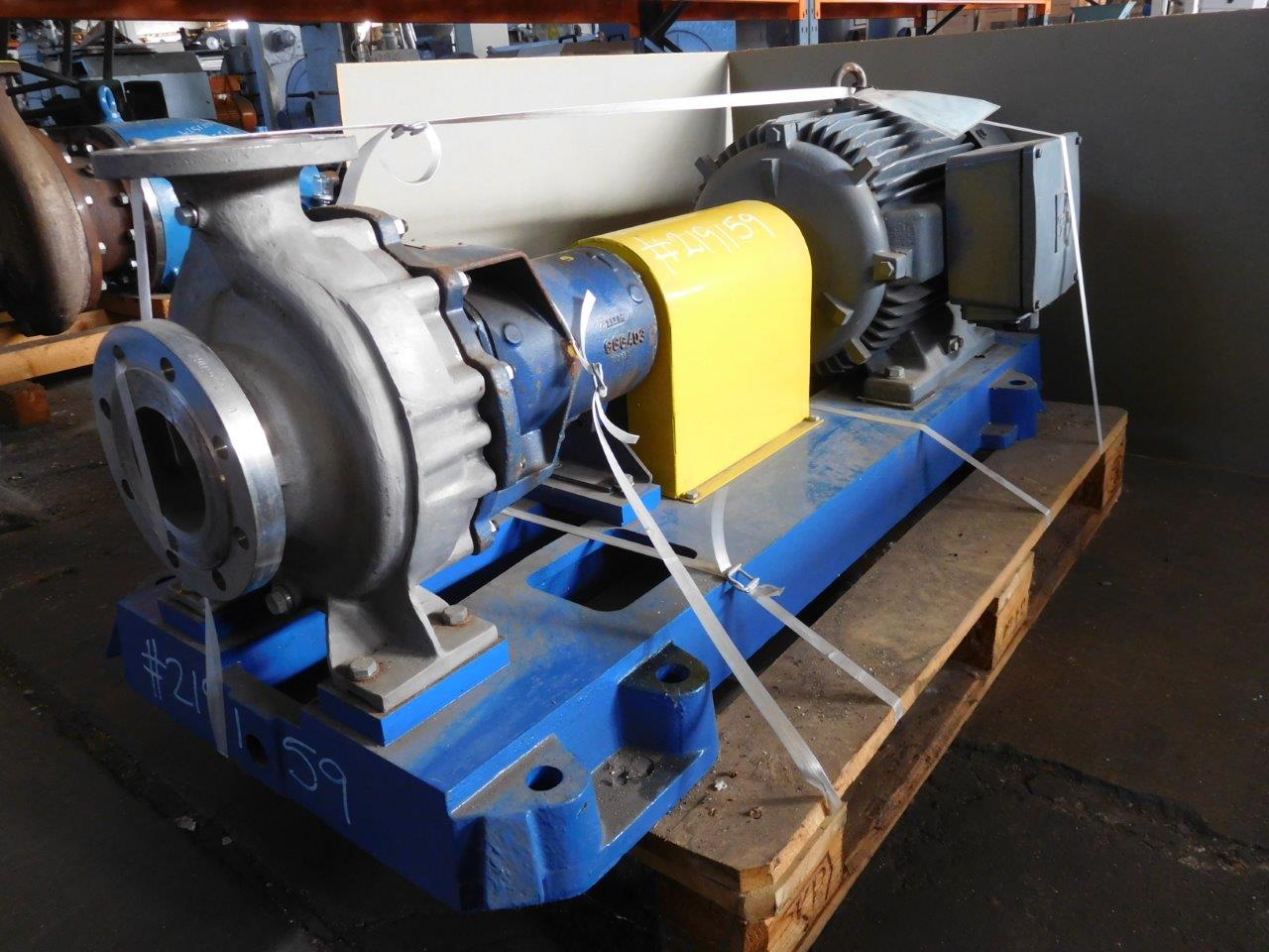 IPP# 219159, 100 m3/h (440.3 GPM) Unused Stainless Steel 316 Centrifugal Pump For Sale