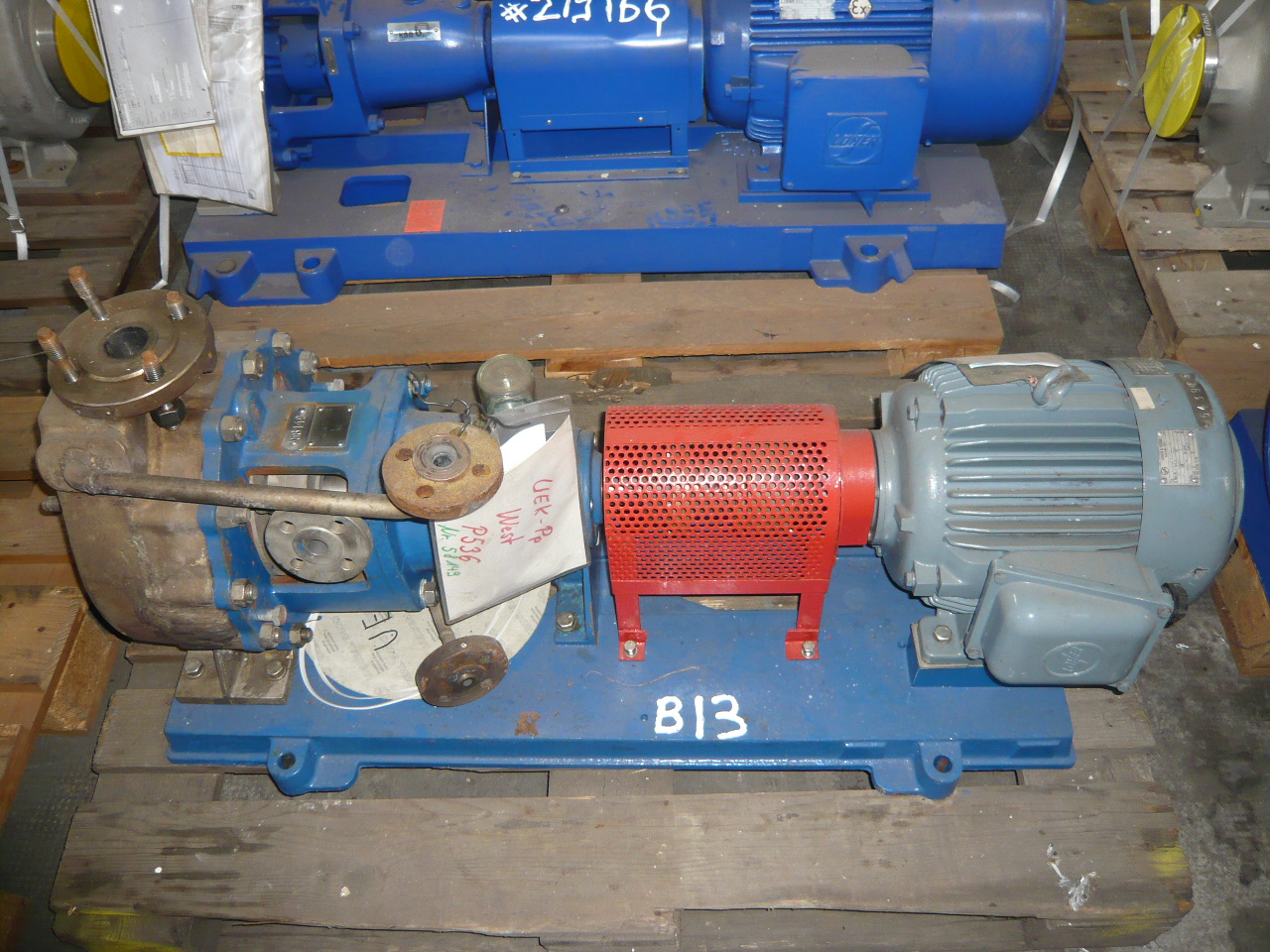 IPP# 219246, 4.5 m3/h (19.8 GPM)  Stainless Steel 316 Centrifugal Pump For Sale