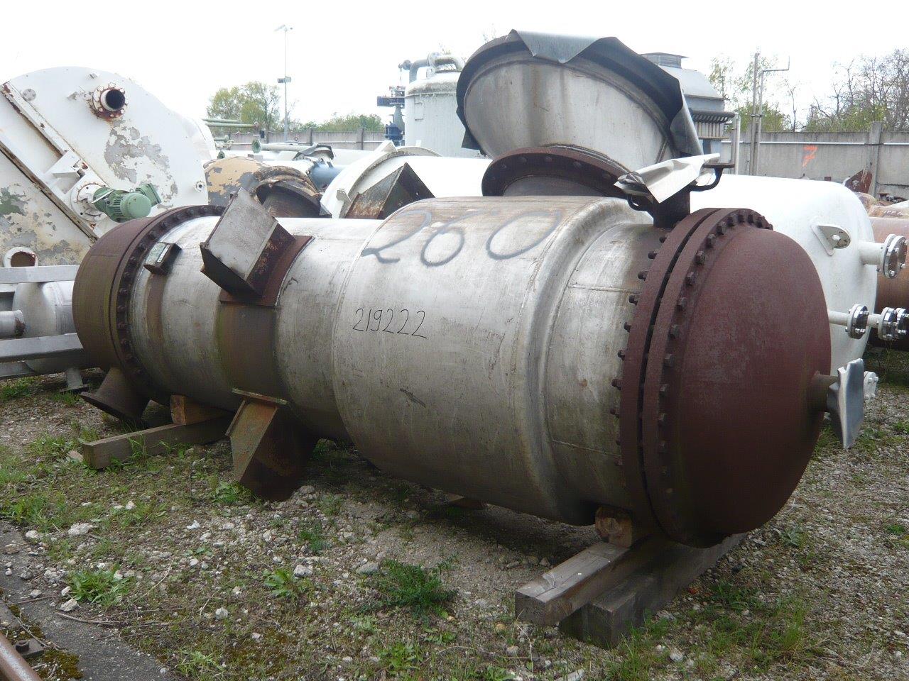 IPP# 219222, 140 m² (1,507 ft²)  Stainless Steel Austentic Shell and Tube Heat Exchanger For Sale