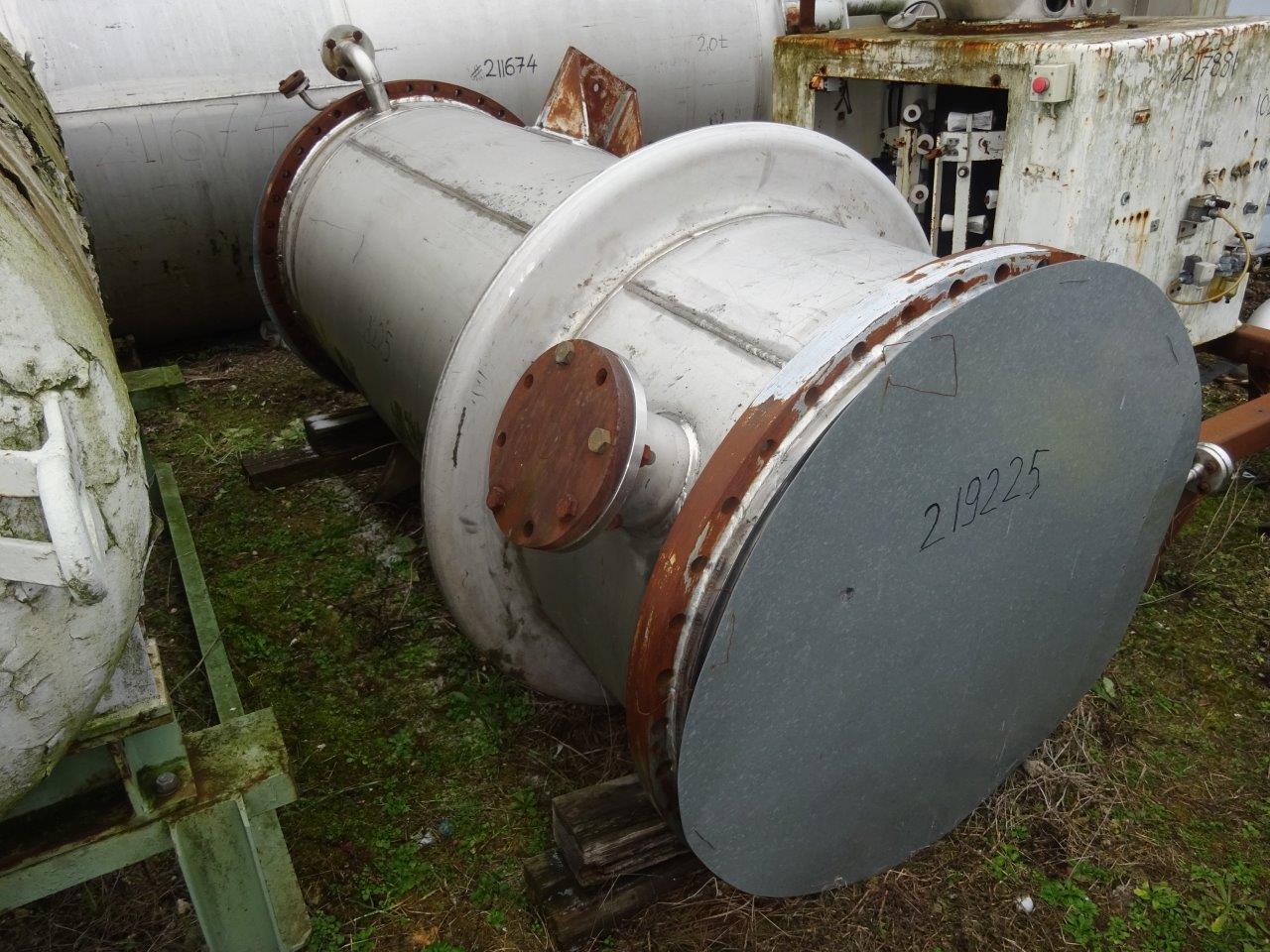 IPP# 219225, 120 m² (1,292 ft²)  Stainless Steel Austentic Shell and Tube Heat Exchanger For Sale