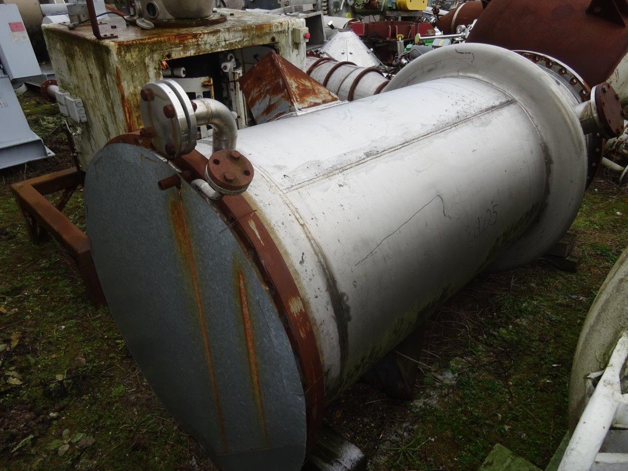 IPP# 219225, 120 m² (1,292 ft²)  Stainless Steel Austentic Shell and Tube Heat Exchanger For Sale