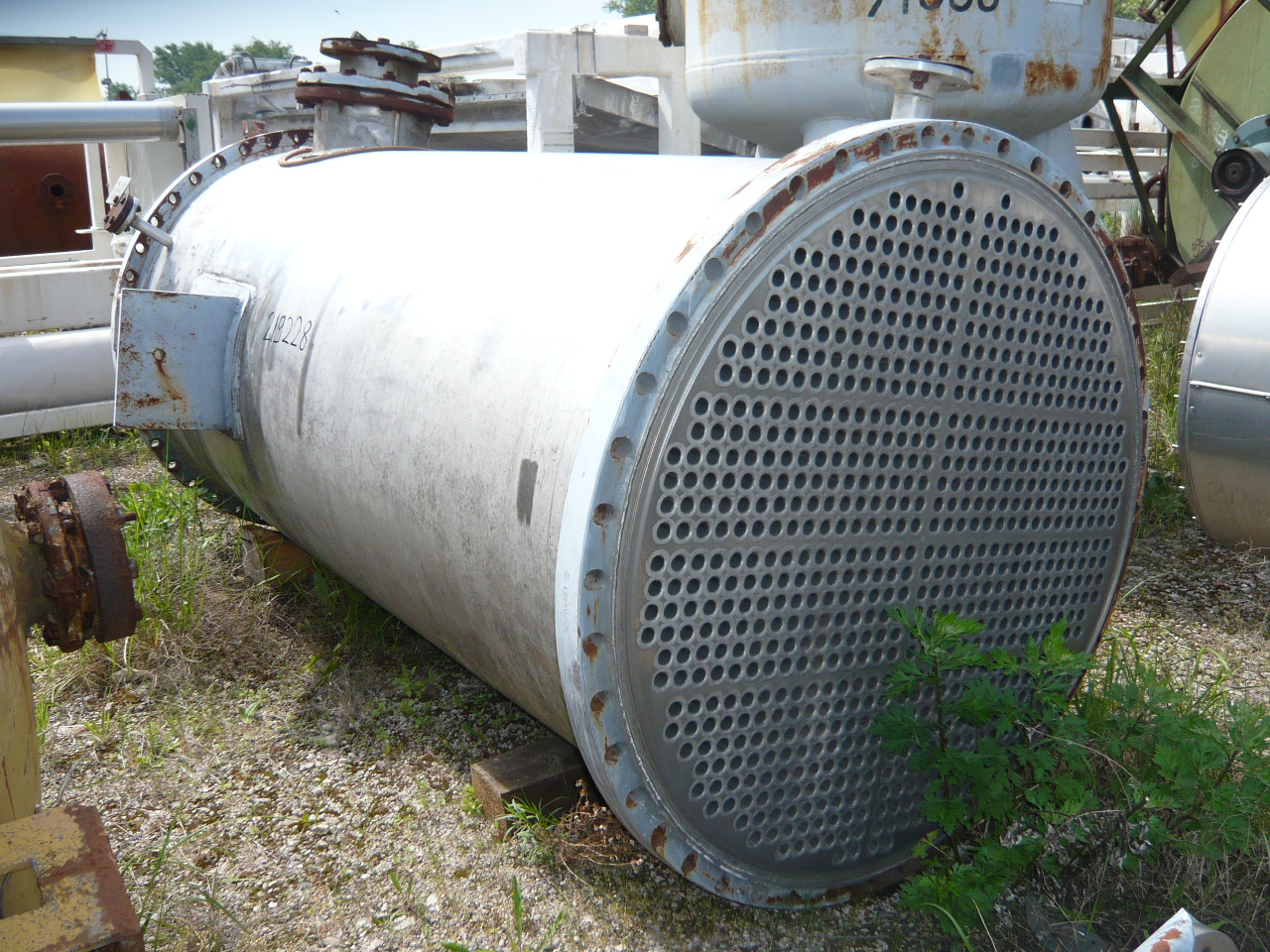 IPP# 219228, 152 m² (1,636 ft²)  Stainless Steel Austentic Shell and Tube Heat Exchanger For Sale