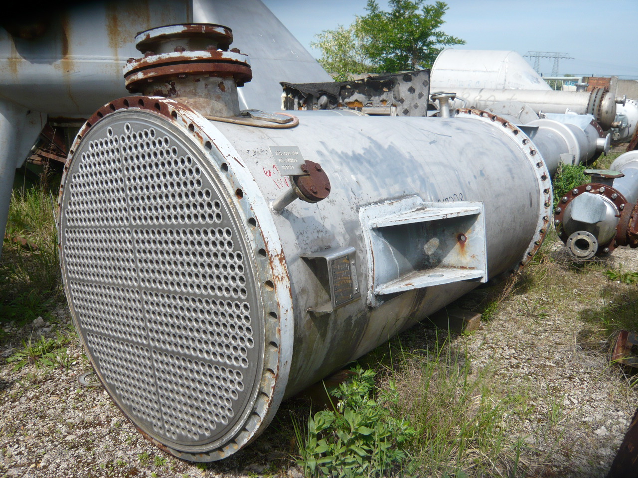 IPP# 219228, 152 m² (1,636 ft²)  Stainless Steel Austentic Shell and Tube Heat Exchanger For Sale