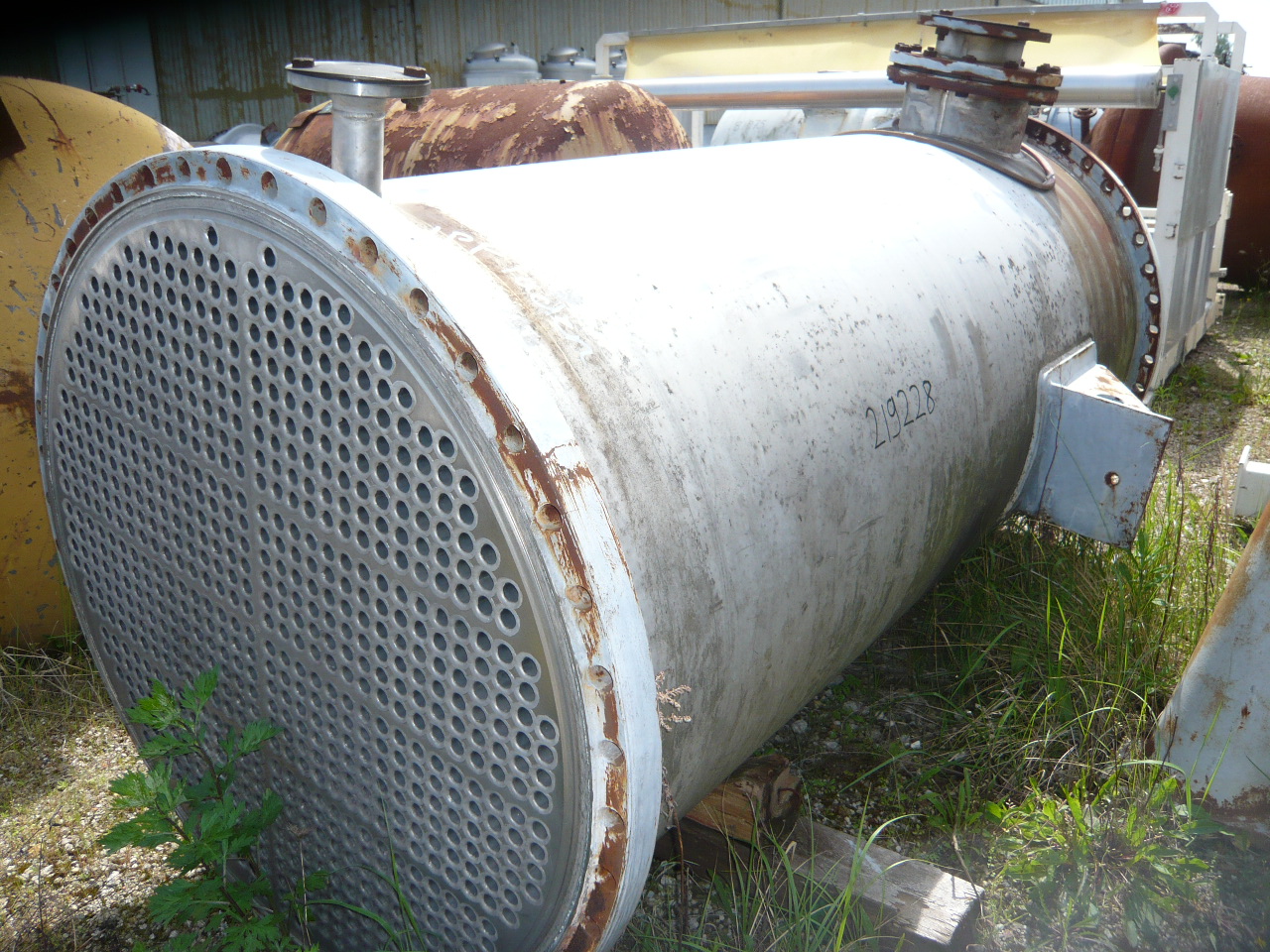 IPP# 219228, 152 m² (1,636 ft²)  Stainless Steel Austentic Shell and Tube Heat Exchanger For Sale