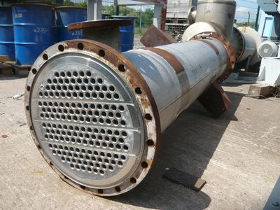 IPP# 219229, 31 m² (333.7 ft²)  Stainless Steel Austentic Shell and Tube Heat Exchanger For Sale