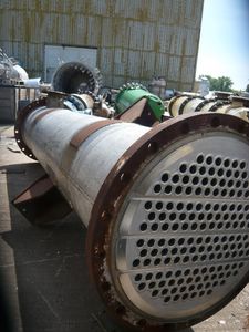 IPP# 219229, 31 m² (333.7 ft²)  Stainless Steel Austentic Shell and Tube Heat Exchanger For Sale